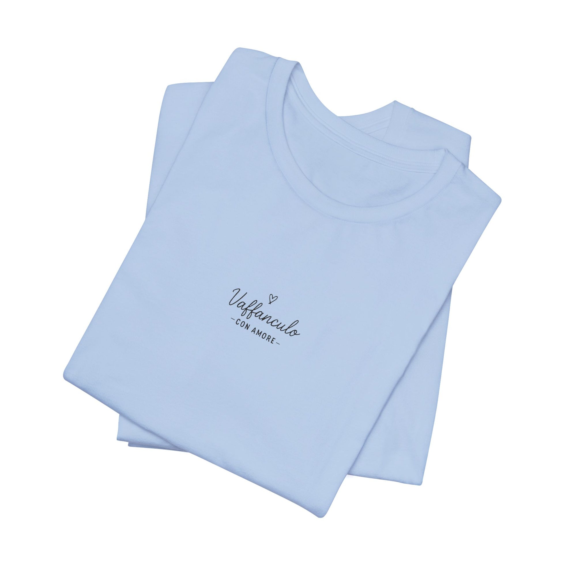 Vaffanculo Embroidered Graphic Tee | Casual Everyday Shirt, Gift for Friends, Summer Outfit, Stylish Top, Relaxed Fit