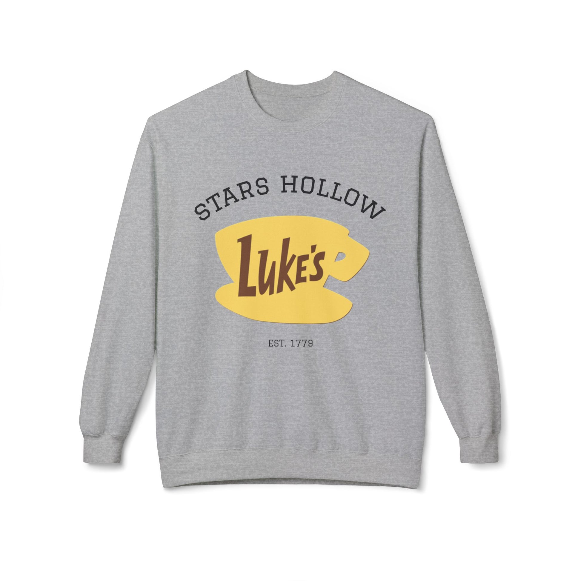 Luke's Diner Crewneck Sweatshirt | Cozy Gift for Fans, Star's Hollow Apparel, Funny Loungewear, Unisex Style, Perfect for Fall