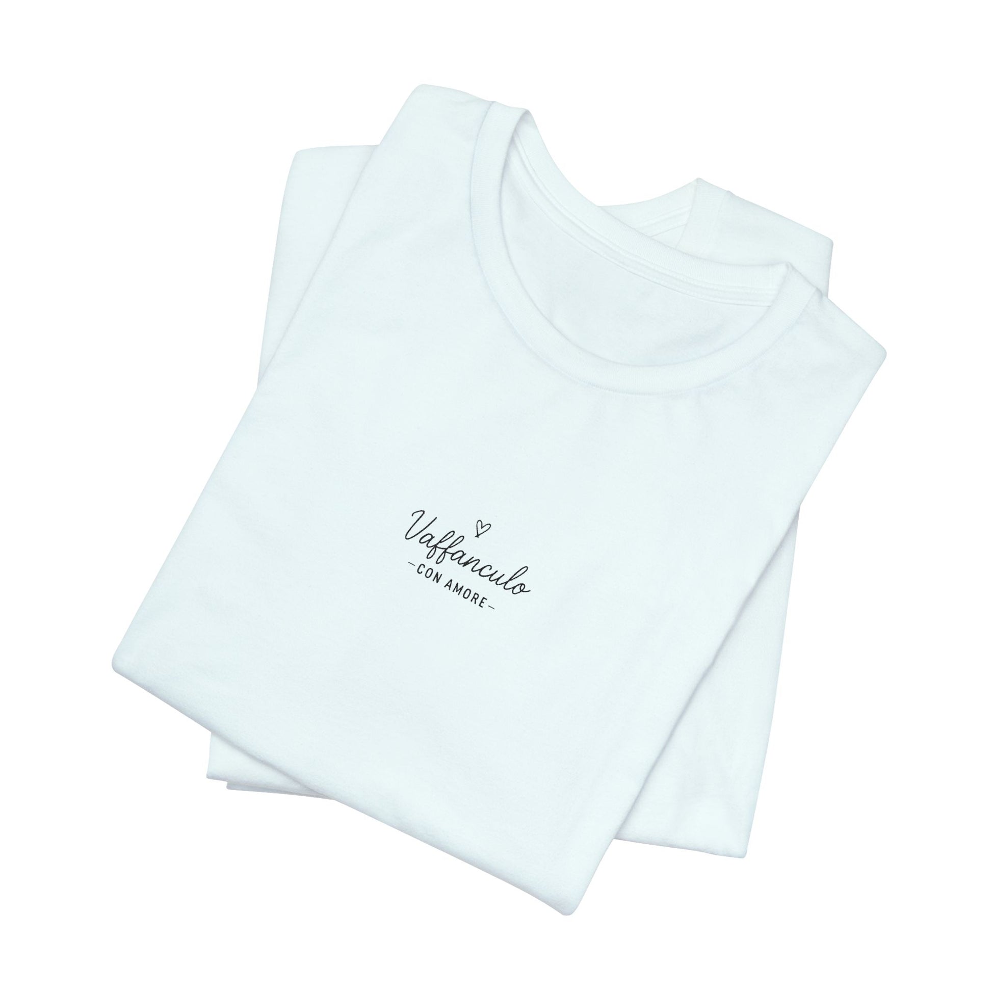 Vaffanculo Embroidered Graphic Tee | Casual Everyday Shirt, Gift for Friends, Summer Outfit, Stylish Top, Relaxed Fit