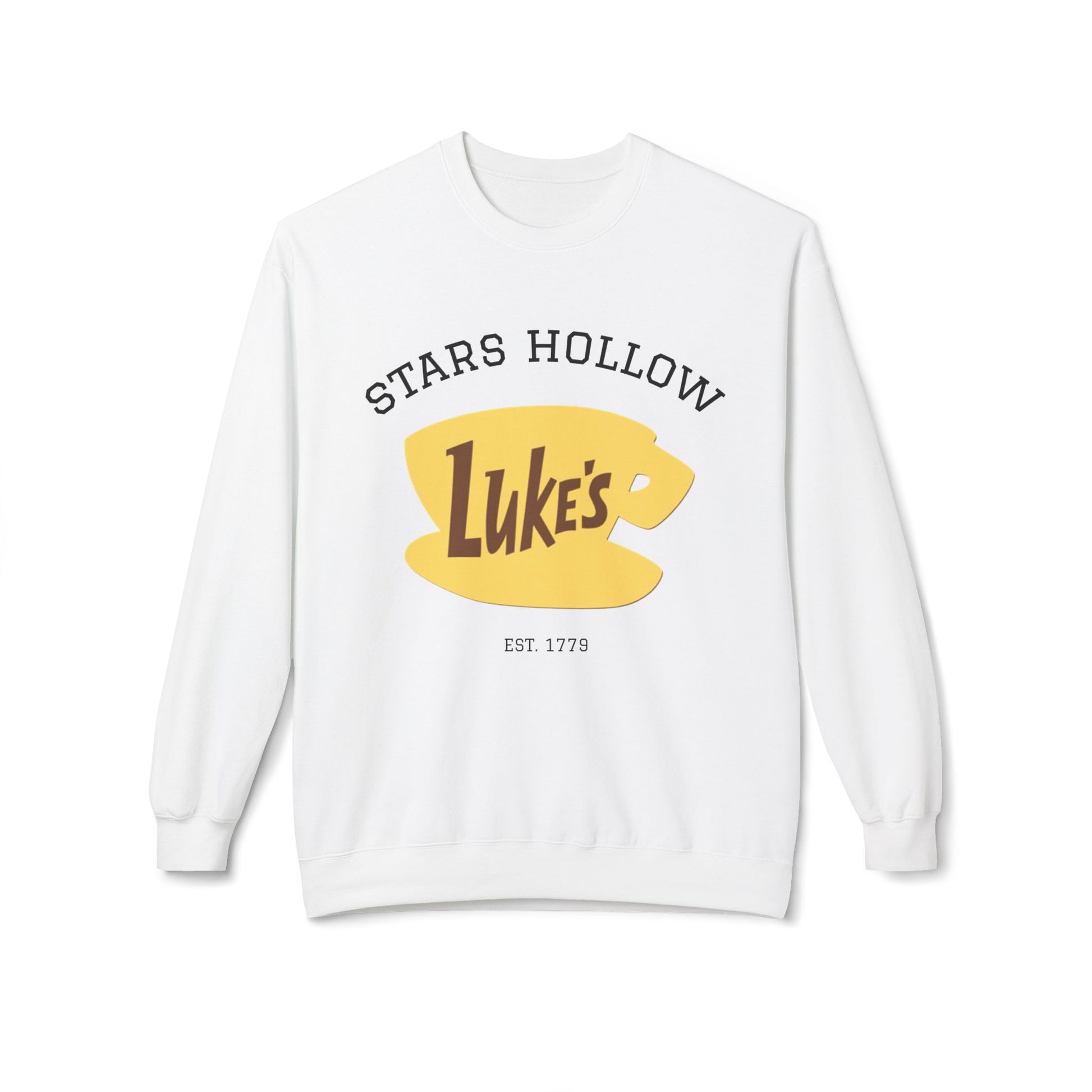 Luke's Diner Crewneck Sweatshirt | Cozy Gift for Fans, Star's Hollow Apparel, Funny Loungewear, Unisex Style, Perfect for Fall