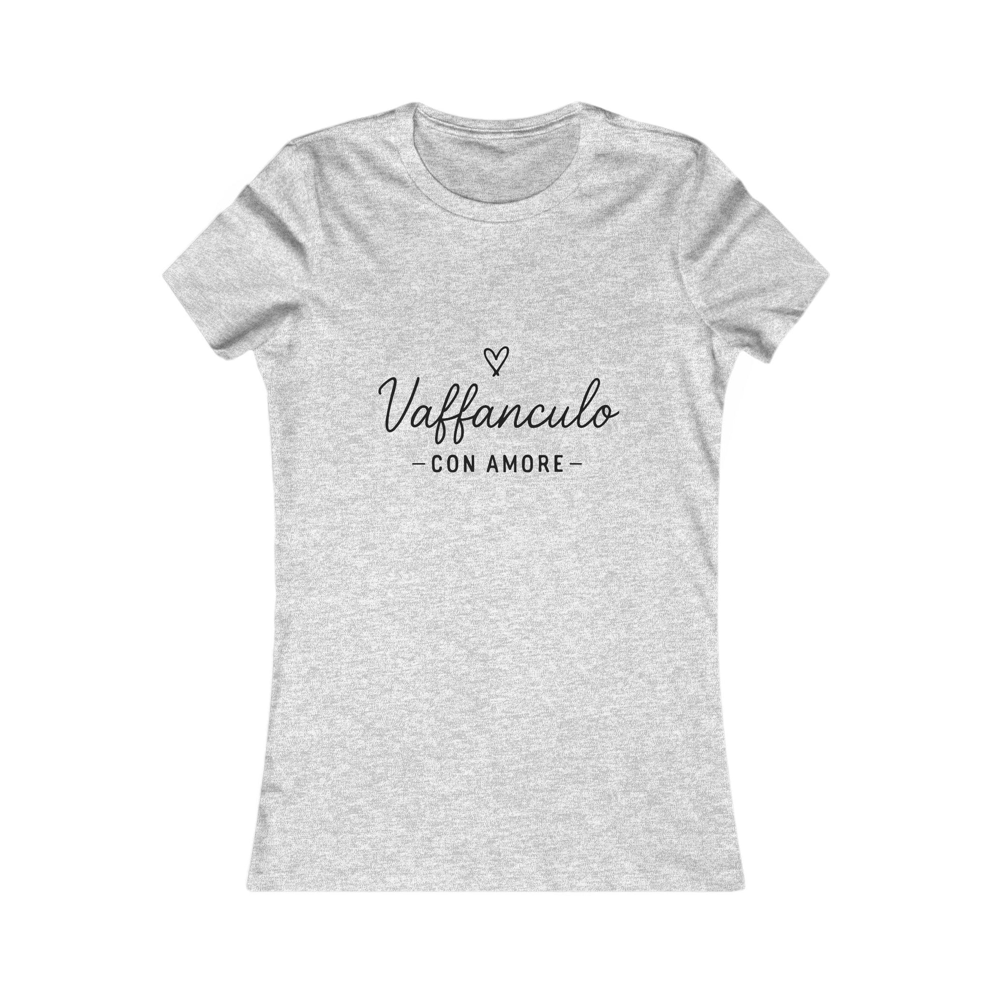 Women's Casual Vaffanculo, Fun T-Shirt for Friends, Unique Gift for Birthdays, Love, Friendship, Appreciation