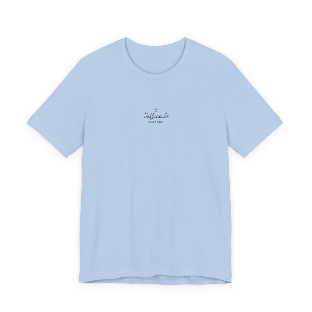 Vaffanculo Embroidered Graphic Tee | Casual Everyday Shirt, Gift for Friends, Summer Outfit, Stylish Top, Relaxed Fit