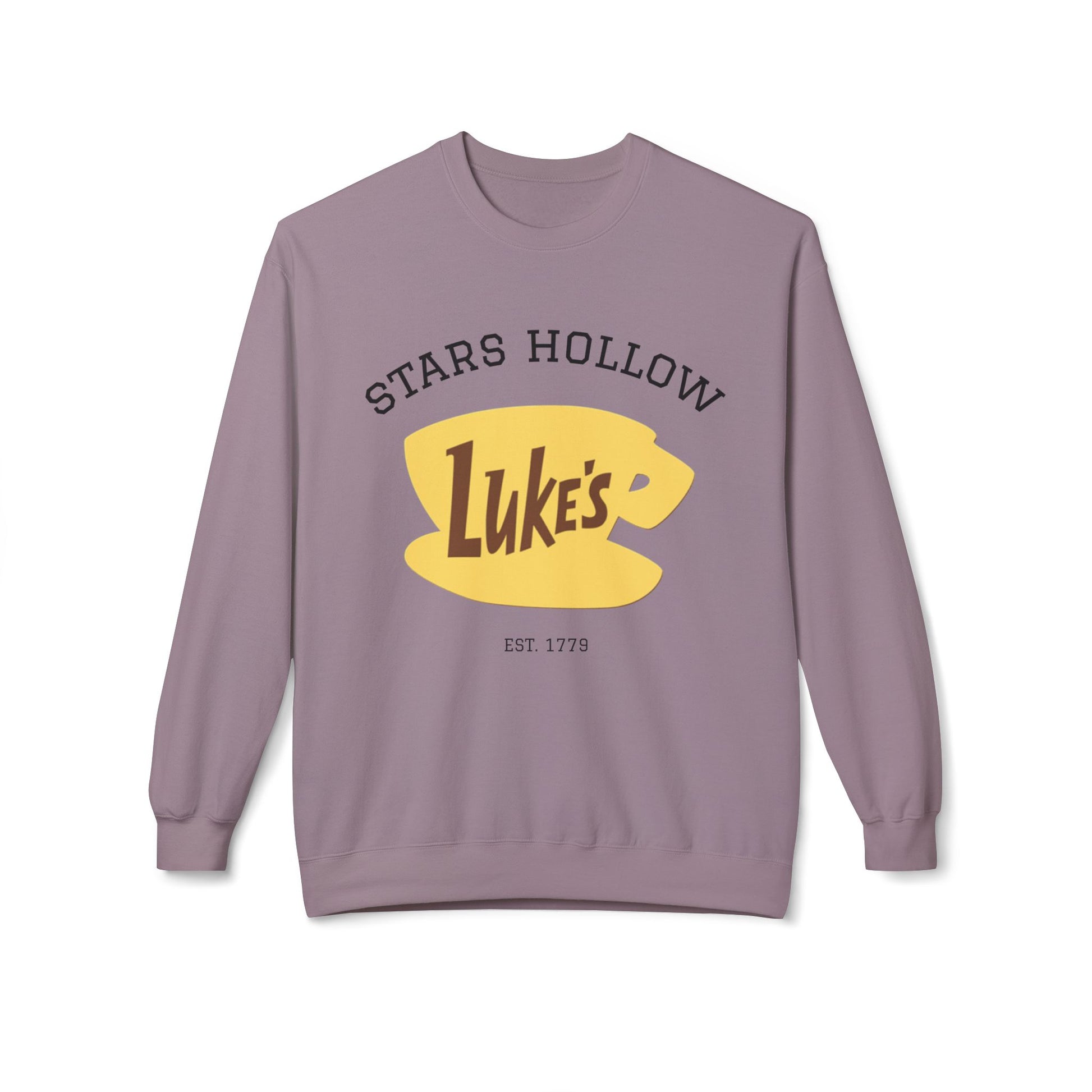 Luke's Diner Crewneck Sweatshirt | Cozy Gift for Fans, Star's Hollow Apparel, Funny Loungewear, Unisex Style, Perfect for Fall