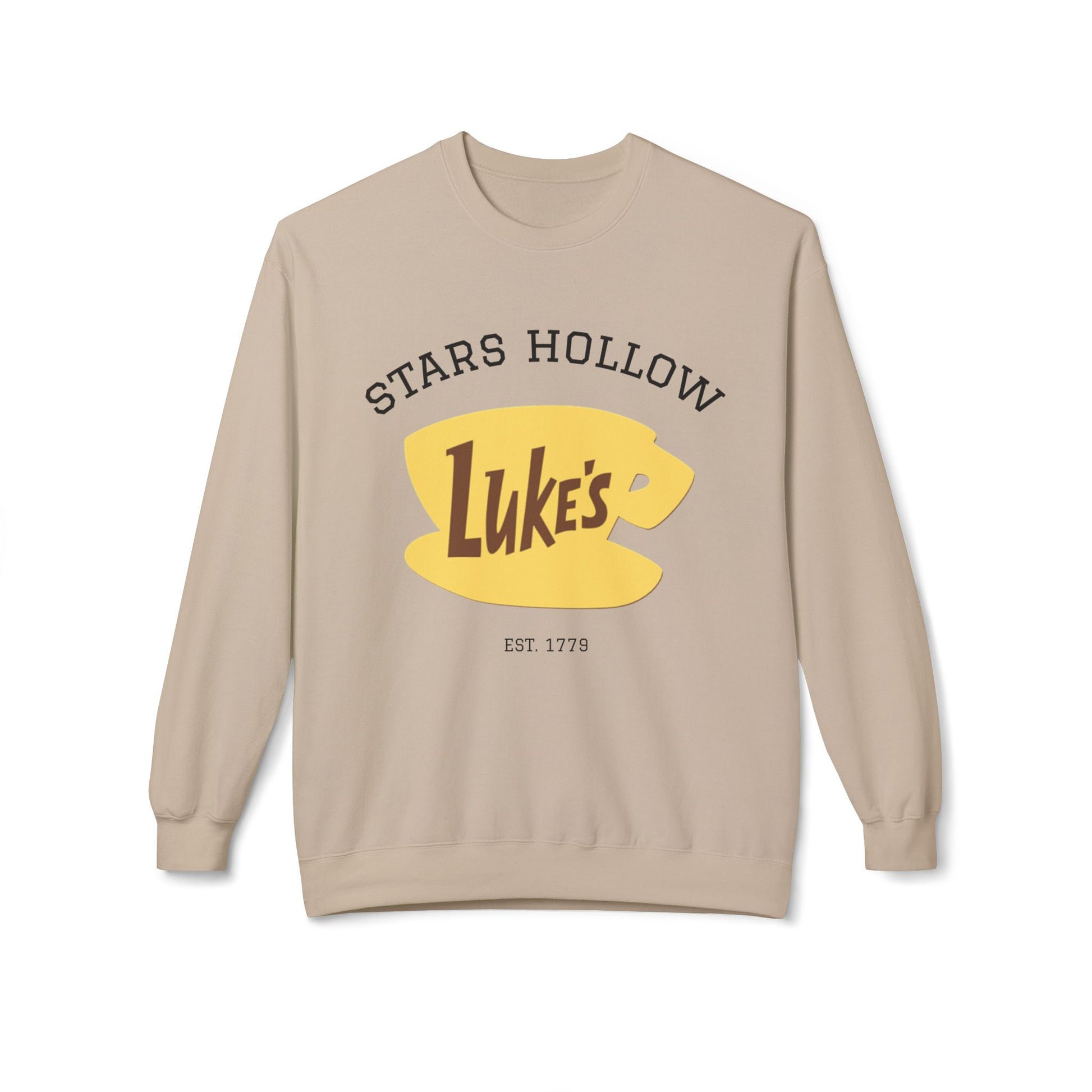 Luke's Diner Crewneck Sweatshirt | Cozy Gift for Fans, Star's Hollow Apparel, Funny Loungewear, Unisex Style, Perfect for Fall