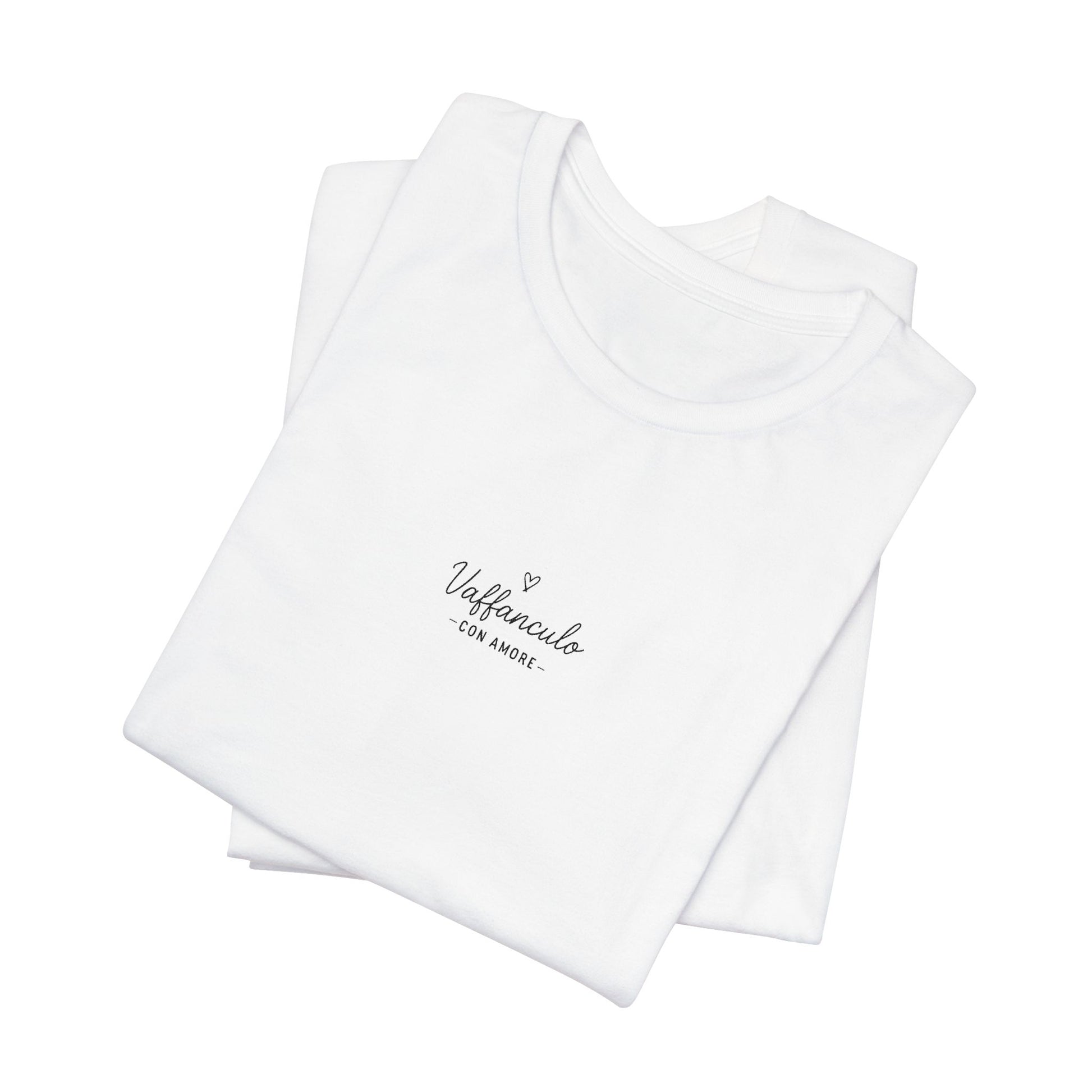 Vaffanculo Embroidered Graphic Tee | Casual Everyday Shirt, Gift for Friends, Summer Outfit, Stylish Top, Relaxed Fit