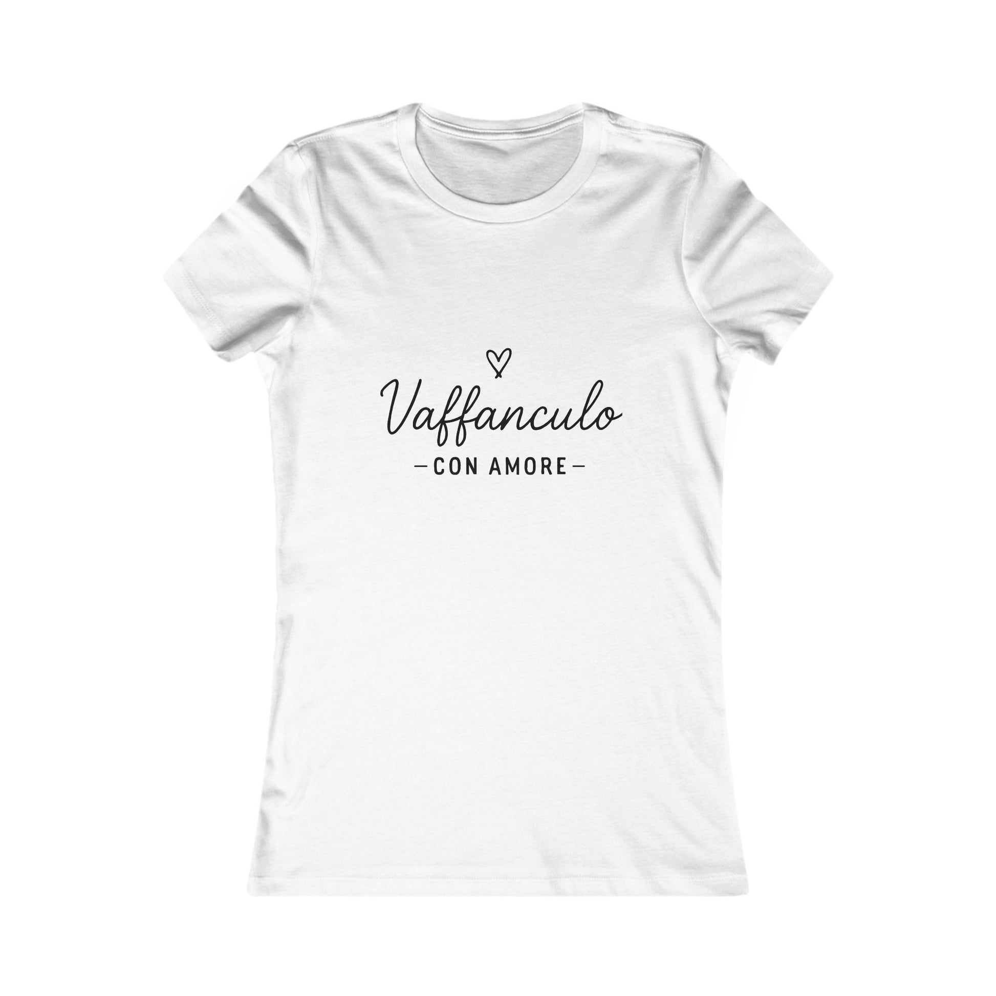 Women's Casual Vaffanculo, Fun T-Shirt for Friends, Unique Gift for Birthdays, Love, Friendship, Appreciation