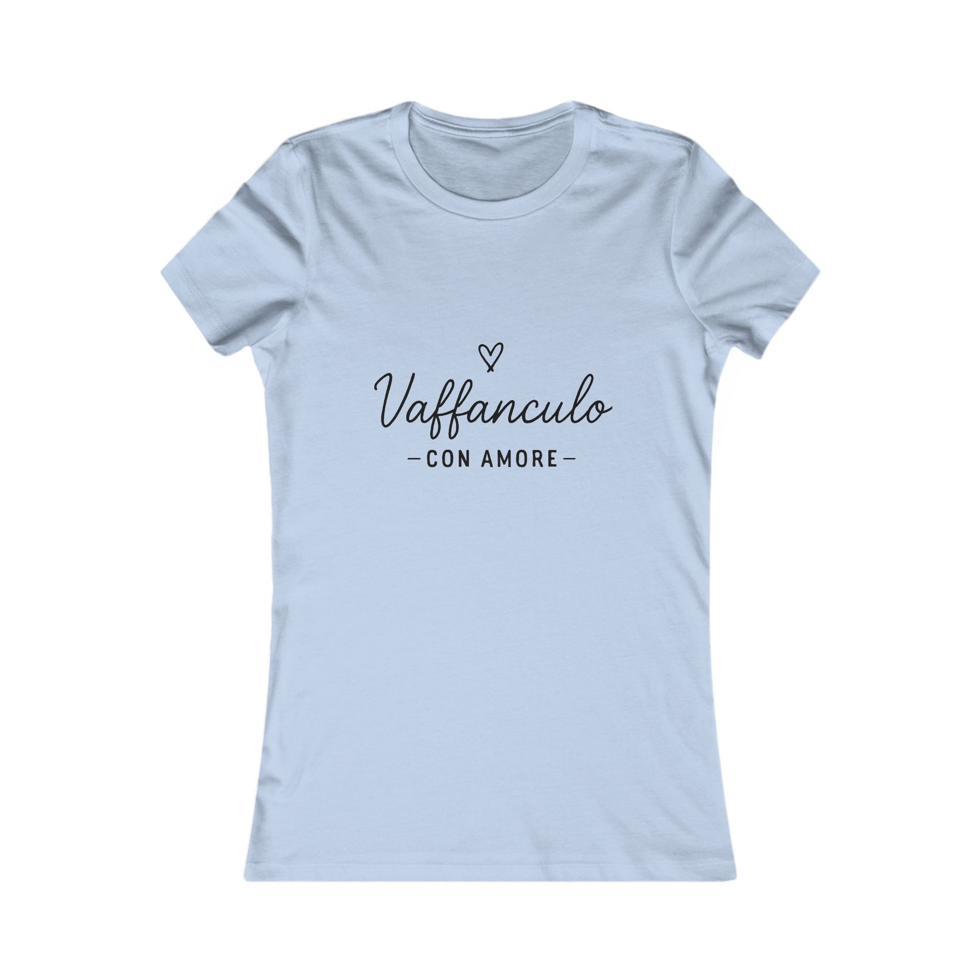 Women's Casual Vaffanculo, Fun T-Shirt for Friends, Unique Gift for Birthdays, Love, Friendship, Appreciation