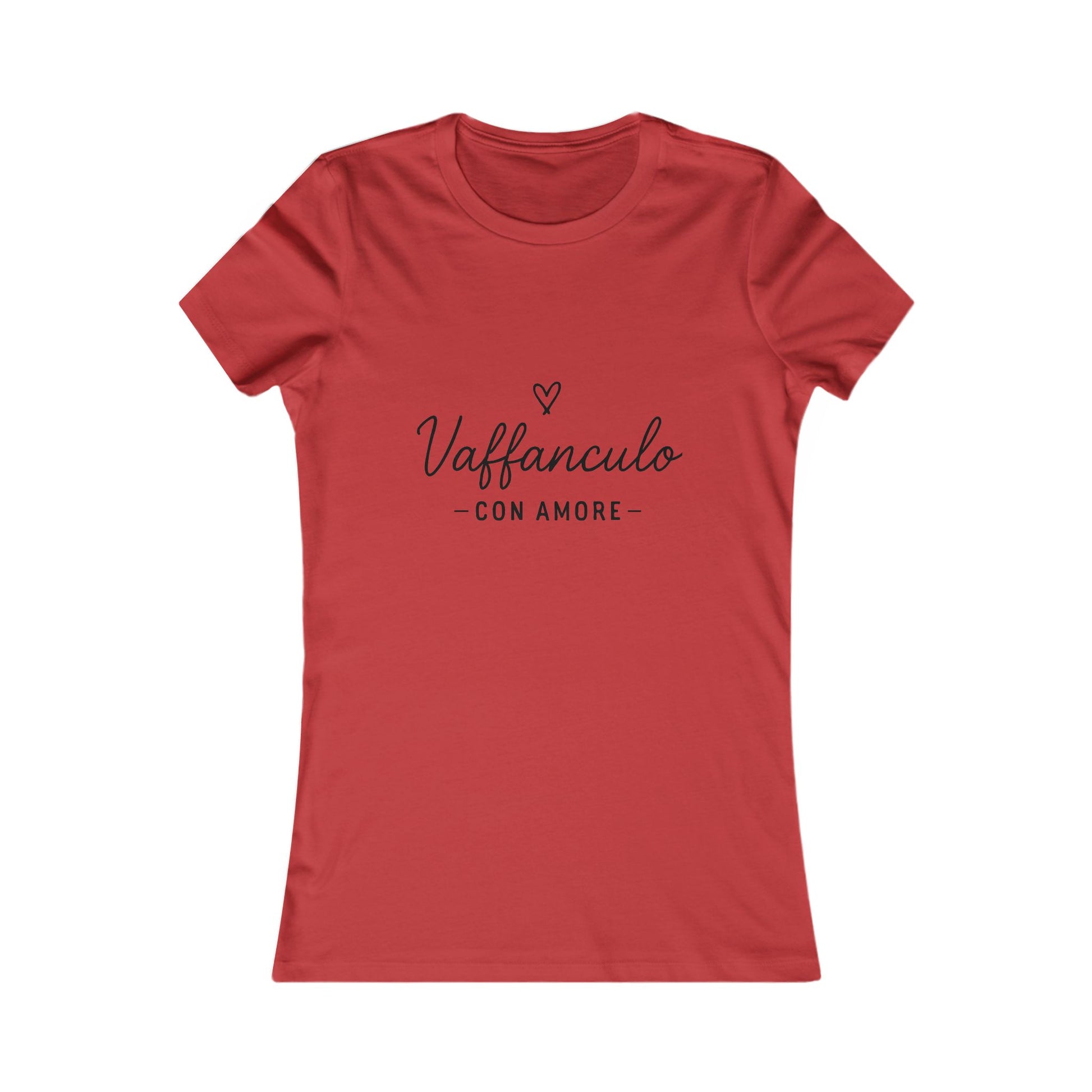 Women's Casual Vaffanculo, Fun T-Shirt for Friends, Unique Gift for Birthdays, Love, Friendship, Appreciation