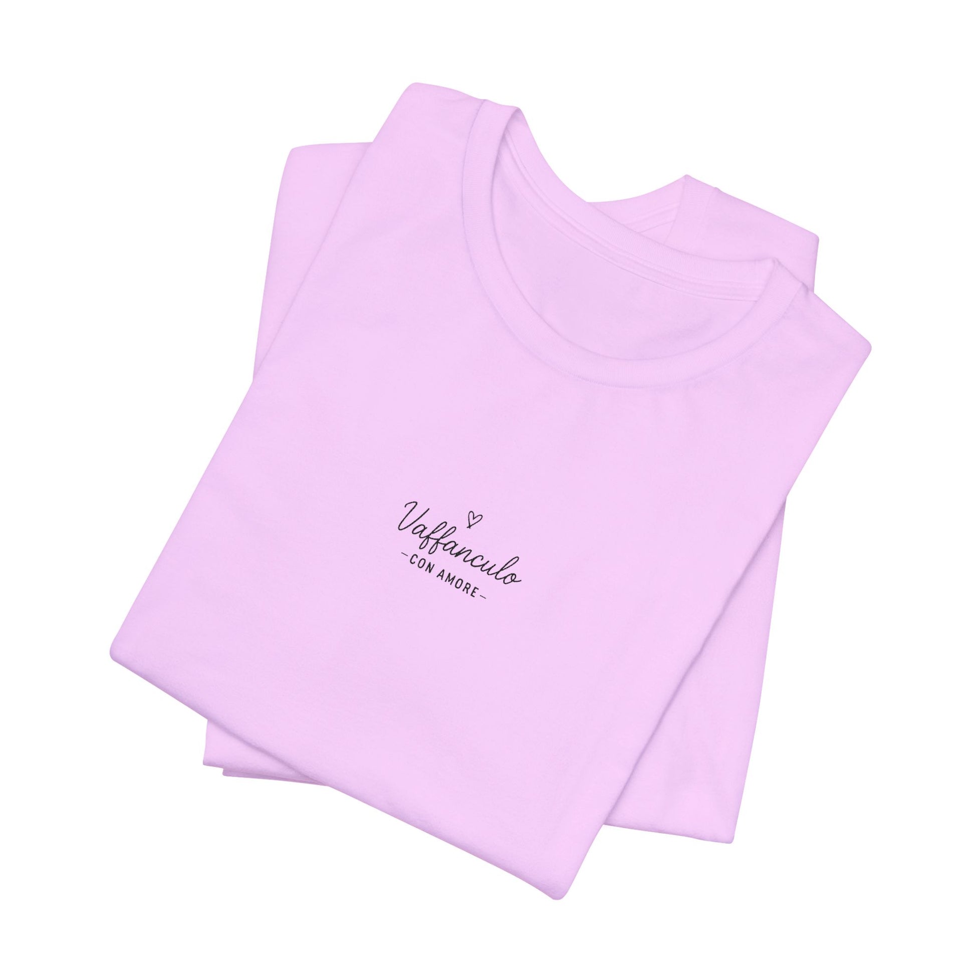 Vaffanculo Embroidered Graphic Tee | Casual Everyday Shirt, Gift for Friends, Summer Outfit, Stylish Top, Relaxed Fit