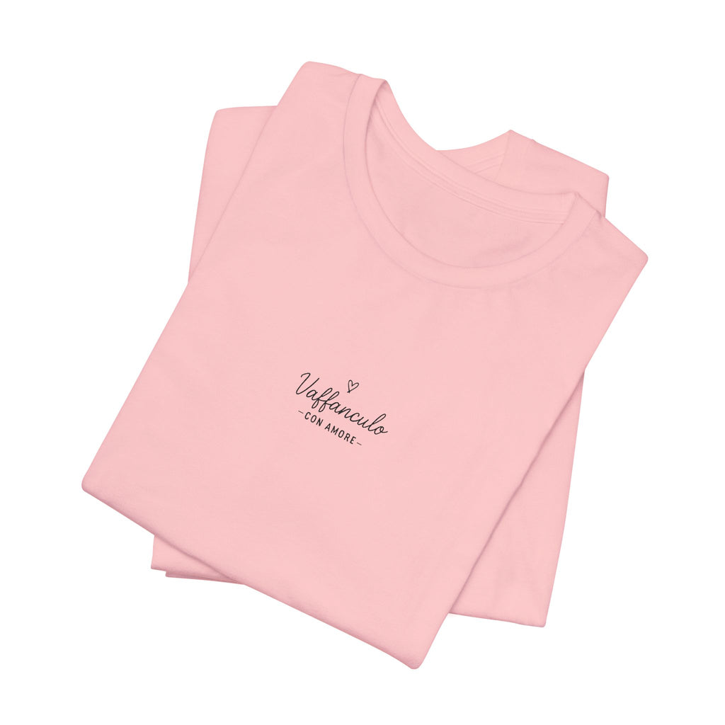 Vaffanculo Embroidered Graphic Tee | Casual Everyday Shirt, Gift for Friends, Summer Outfit, Stylish Top, Relaxed Fit