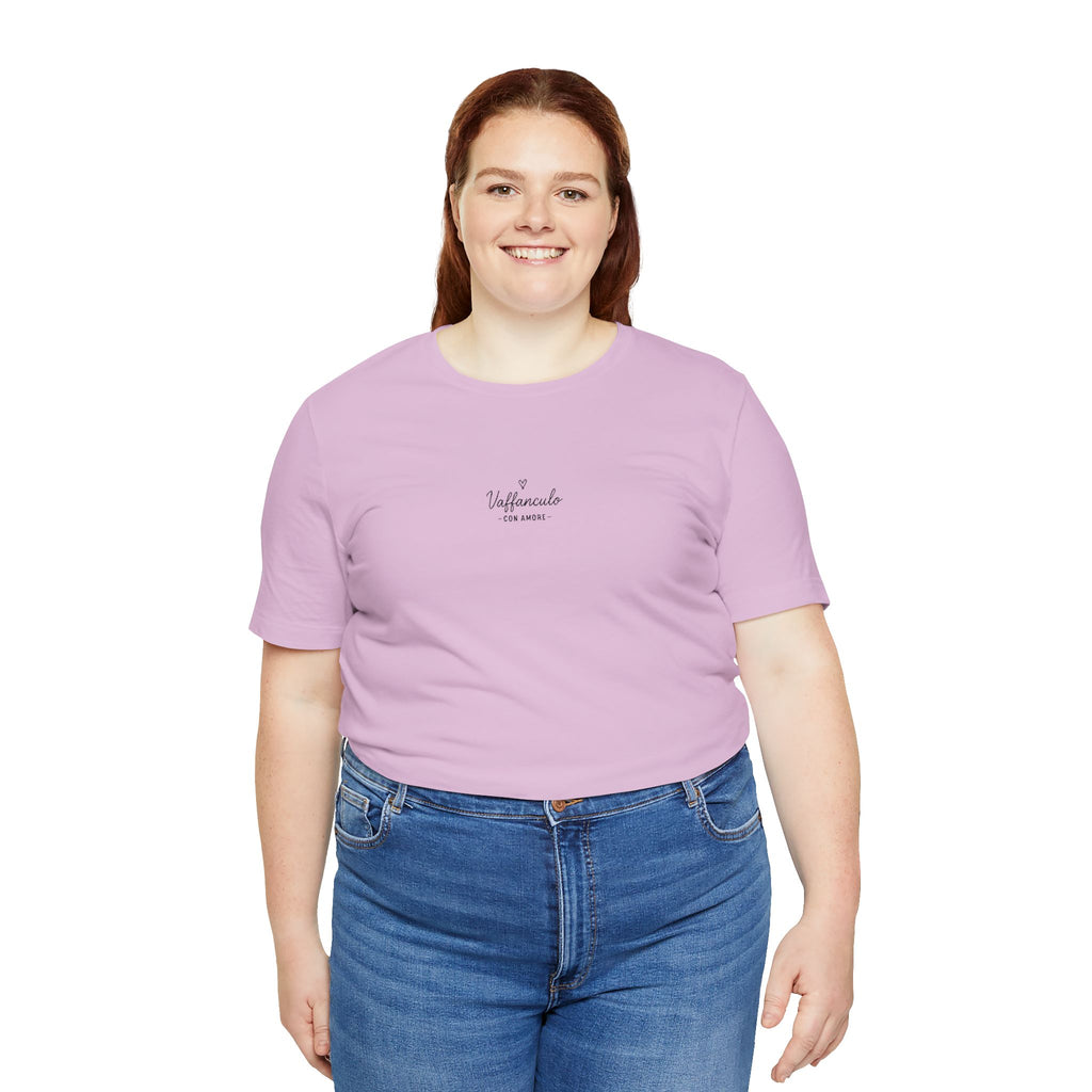 Vaffanculo Embroidered Graphic Tee | Casual Everyday Shirt, Gift for Friends, Summer Outfit, Stylish Top, Relaxed Fit