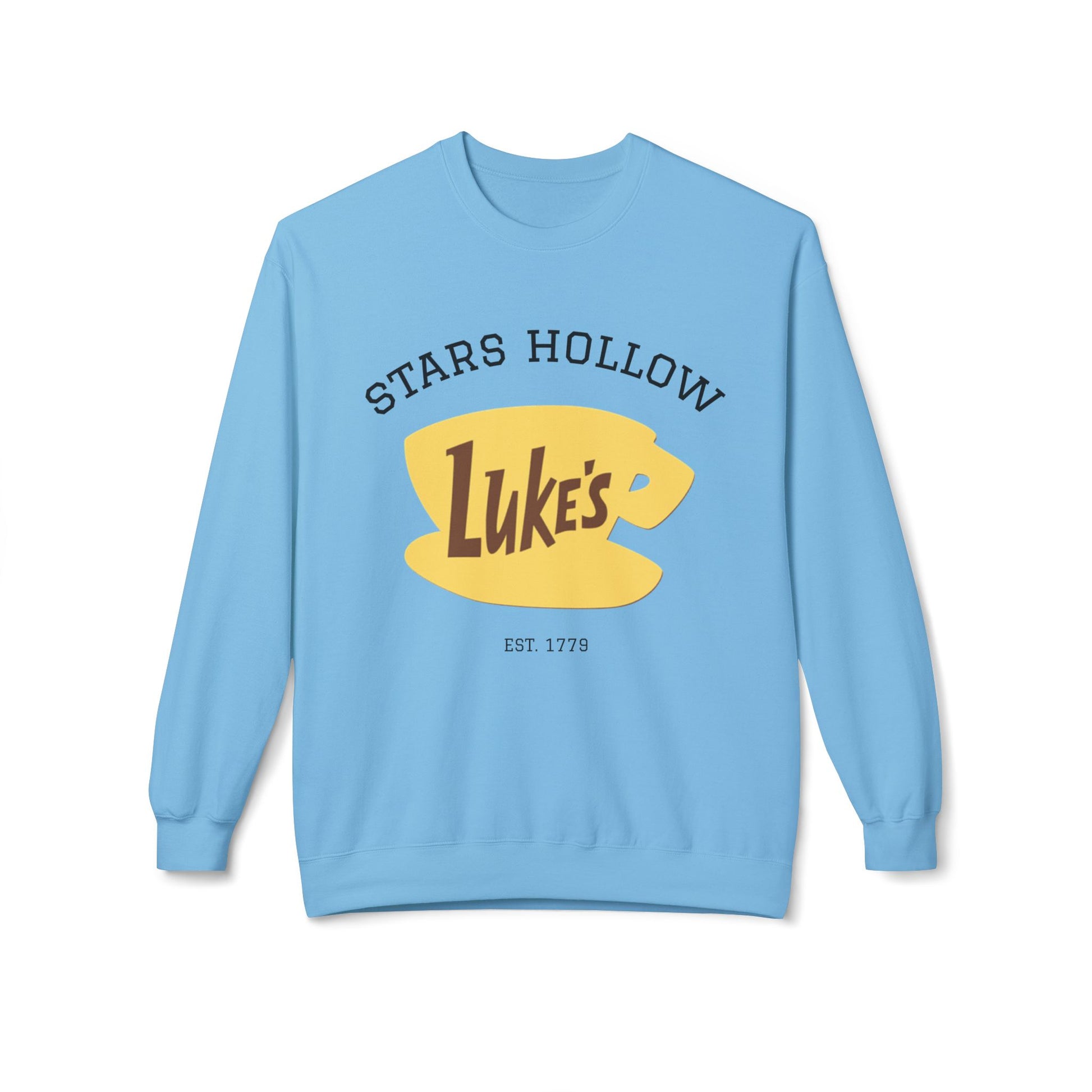 Luke's Diner Crewneck Sweatshirt | Cozy Gift for Fans, Star's Hollow Apparel, Funny Loungewear, Unisex Style, Perfect for Fall